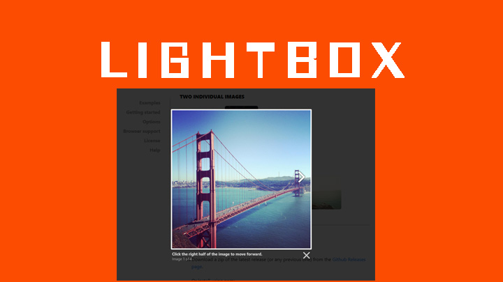 Lightbox - 一款可实现点击缩略图,呈现大图的jQuery插件