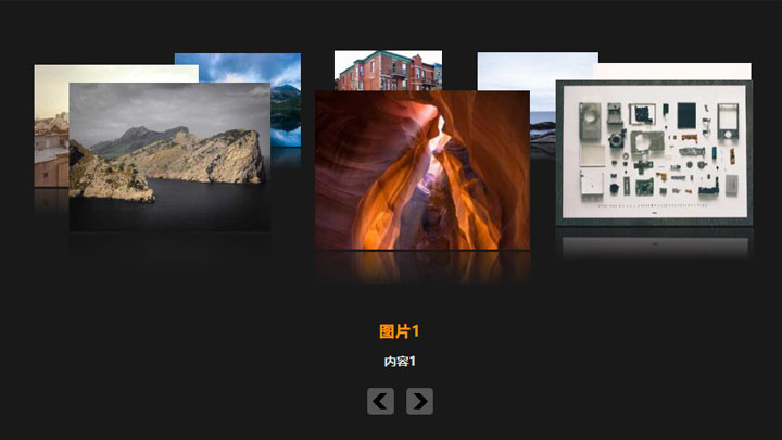 jquery3d旋转木马焦点图特效 cloud-carousel.js